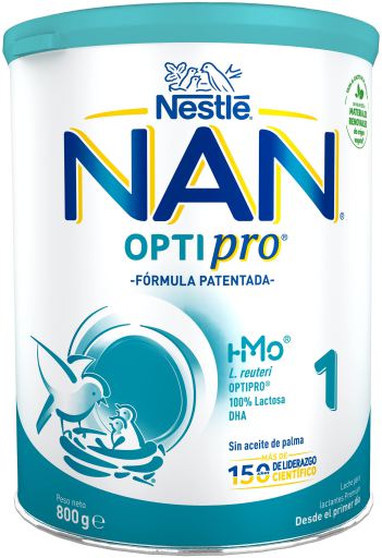 NAN 1专家婴幼儿配方奶粉800石墨。