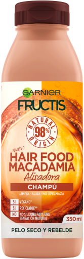 Fructis Hair Food 澳洲坚果直发洗发水 350 毫升