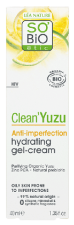Clean Yuzu 抗瑕疵保湿凝胶霜 40 毫升